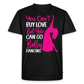 Drôle De Danseuse Du Ventre, Danseuse De Citations De Danse Du Ventre - T-shirt Premium bio Homme - noir - Devant - Nico (187cm)