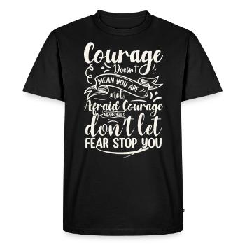 Citations et blagues drôles Dictons hilarants et humour - T-shirt Premium bio Homme - noir - Devant - Nico (187cm)