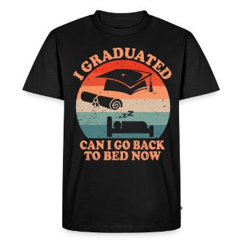 School Student Student Teacher - Men's Premium Organic T-Shirt - black - Front - Nico (187cm)