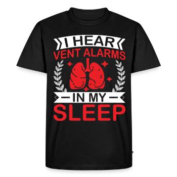 Respiratory therapists Respiratory therapist Occupational therapists - Men's Premium Organic T-Shirt - black - Front - Nico (187cm)