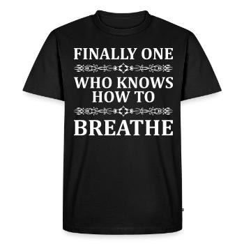 Respiratory therapists Respiratory therapist Occupational therapists - Men's Premium Organic T-Shirt - black - Front - Nico (187cm)