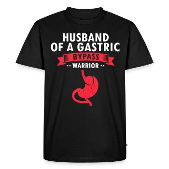 Conception d’un pontage gastrique et d’un pontage gastrique - T-shirt Premium bio Homme - noir - Devant - Nico (187cm)