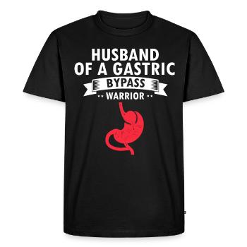 Conception d’un pontage gastrique et d’un pontage gastrique - T-shirt Premium bio Homme - noir - Devant - Nico (187cm)