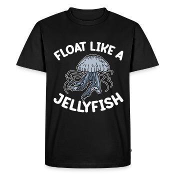 Méduses Méduses Ocean Sea Life Motif - T-shirt Premium bio Homme - noir - Devant - Nico (187cm)