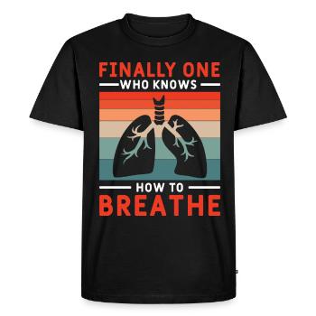 Respiratory Therapists Respiratory Therapist Occupational Therapists - Men's Premium Organic T-Shirt - black - Front - Nico (187cm)