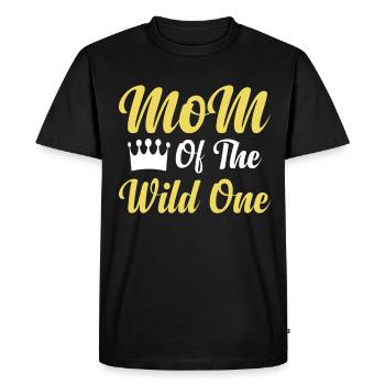 Mère Des Sauvages Un 1er Anniversaire Femmes - T-shirt Premium bio Homme - noir - Devant - Nico (187cm)