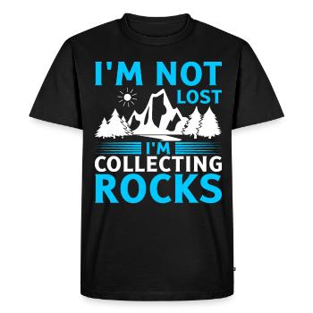 Hiking Mountaineering Climbing Extreme Mountaineers - Men's Premium Organic T-Shirt - black - Front - Nico (187cm)