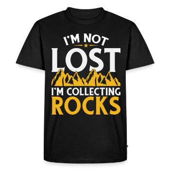 Hiking Mountaineering Climbing Extreme Mountaineers - Men's Premium Organic T-Shirt - black - Front - Nico (187cm)