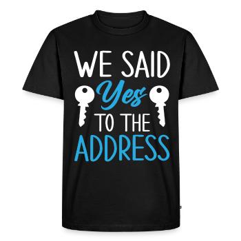 Homeowner Dream House Richtest House Builder - Men's Premium Organic T-Shirt - black - Front - Nico (187cm)