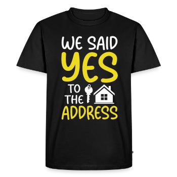 Homeowner Dream House Richtest House Builder - Men's Premium Organic T-Shirt - black - Front - Nico (187cm)