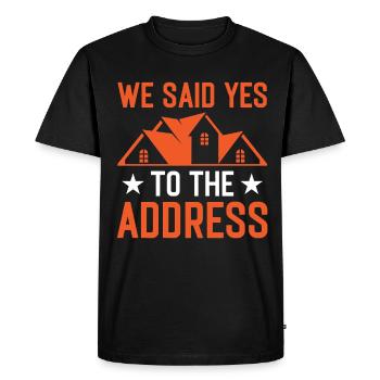 Homeowner Dream House Richtest House Builder - Men's Premium Organic T-Shirt - black - Front - Nico (187cm)
