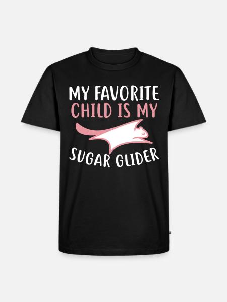 Sugar glider - Men's Premium Organic T-Shirt - black