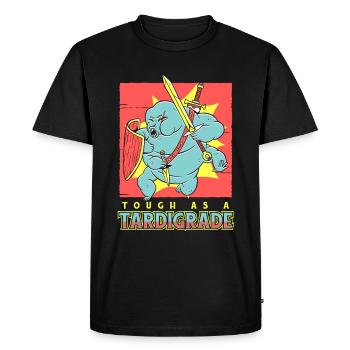 Tardigrade - T-shirt Premium bio Homme - noir - Devant - Nico (187cm)