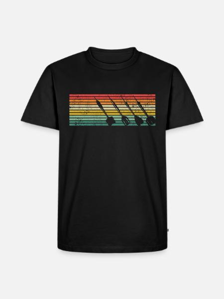 Darts Darts Darts Player Darts - Men's Premium Organic T-Shirt - black