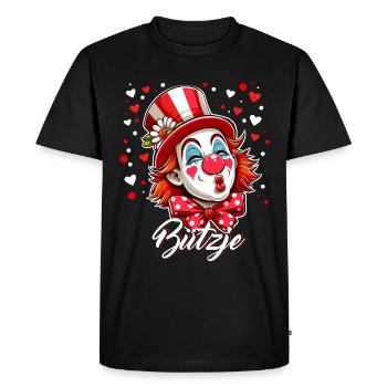 Carnaval de Cologne Kölsch Kölle Alaaf Bützje Veedel - T-shirt Premium bio Homme - noir - Devant - Nico (187cm)