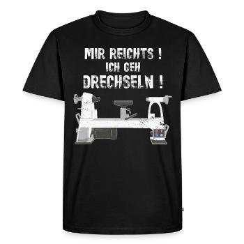 Turner Turners Turning Bench Turner - T-shirt Premium bio Homme - noir - Devant - Nico (187cm)