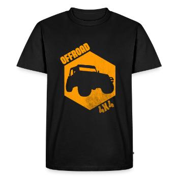 Véhicules tout-terrain - Aventure 4x4 - T-shirt Premium bio Homme - noir - Devant - Nico (187cm)