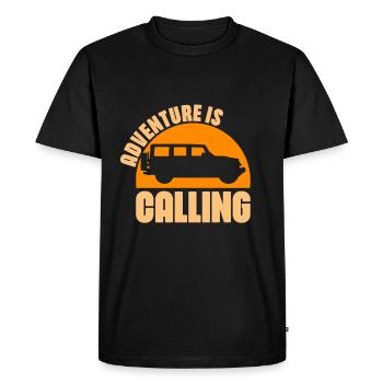 Off-road off-road vehicle - Men's Premium Organic T-Shirt - black - Front - Nico (187cm)