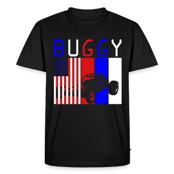 Sable tout-terrain tout-terrain buggy - T-shirt Premium bio Homme - noir - Devant - Nico (187cm)