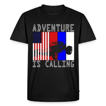 USA Buggy Offroad Desert Vehicle Desert Dune - Men's Premium Organic T-Shirt - black - Front - Nico (187cm)