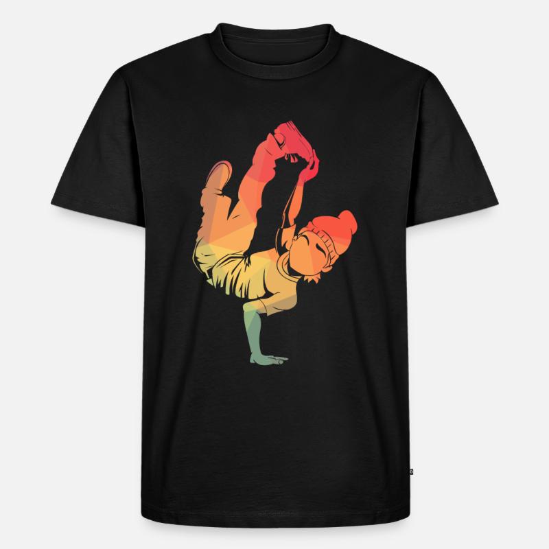 Hip Hop breakdance Danse - T-shirt Premium bio Homme - noir