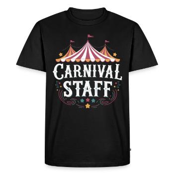 Cirque Carnaval Carnaval - T-shirt Premium bio Homme - noir - Devant - Nico (187cm)