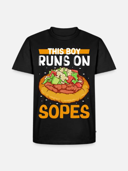 Männer lieben Sopes - Männer Premium Bio T-Shirt - Schwarz
