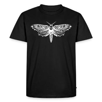 Papillons de la mort - T-shirt Premium bio Homme - noir - Devant - Nico (187cm)