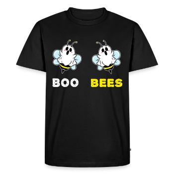 Boo Bees Halloween 2021 chapeau de sorcière effrayant - T-shirt Premium bio Homme - noir - Devant - Nico (187cm)