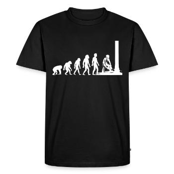 Forester Lumberjack Forest worker Forester - Men's Premium Organic T-Shirt - black - Front - Nico (187cm)