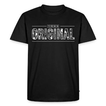 Original 1966 Cadeau Anniversaire 1966 retro 1966 - T-shirt Premium bio Homme - noir - Devant - Nico (187cm)