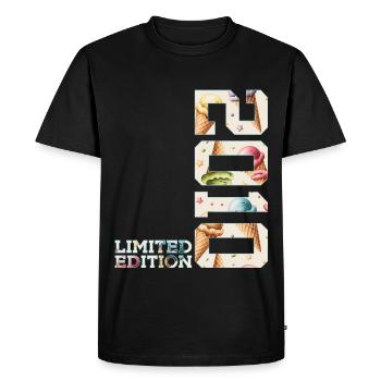 SOMMER LIMITED EDITION 2010 EIS 16. GEBURTSTAG - Men's Premium Organic T-Shirt - black - Front - Nico (187cm)