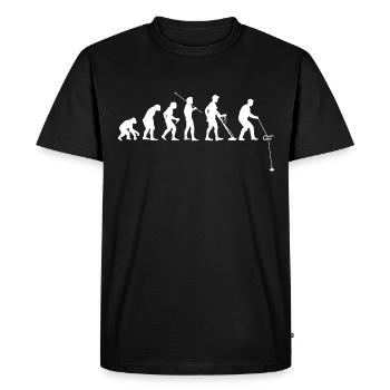 Sondeurs chasseurs de trésor Pêche magnétique Sondeln - T-shirt Premium bio Homme - noir - Devant - Nico (187cm)
