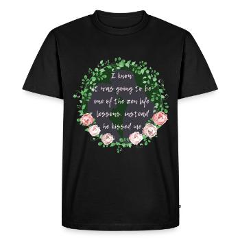 Rose Hathaway Quote, Vampire Academy Rochelle Mead - Men's Premium Organic T-Shirt - black - Front - Nico (187cm)