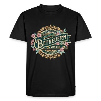 Superviseur Je suis ce superviseur légendaire - T-shirt Premium bio Homme - noir - Devant - Nico (187cm)
