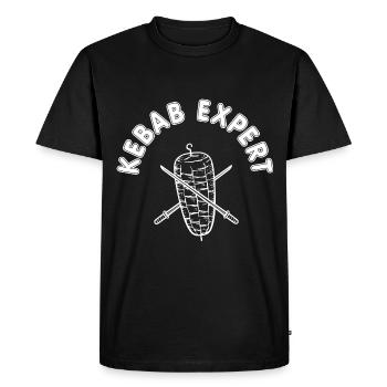 Kebab Expert Kebab Grill - T-shirt Premium bio Homme - noir - Devant - Nico (187cm)