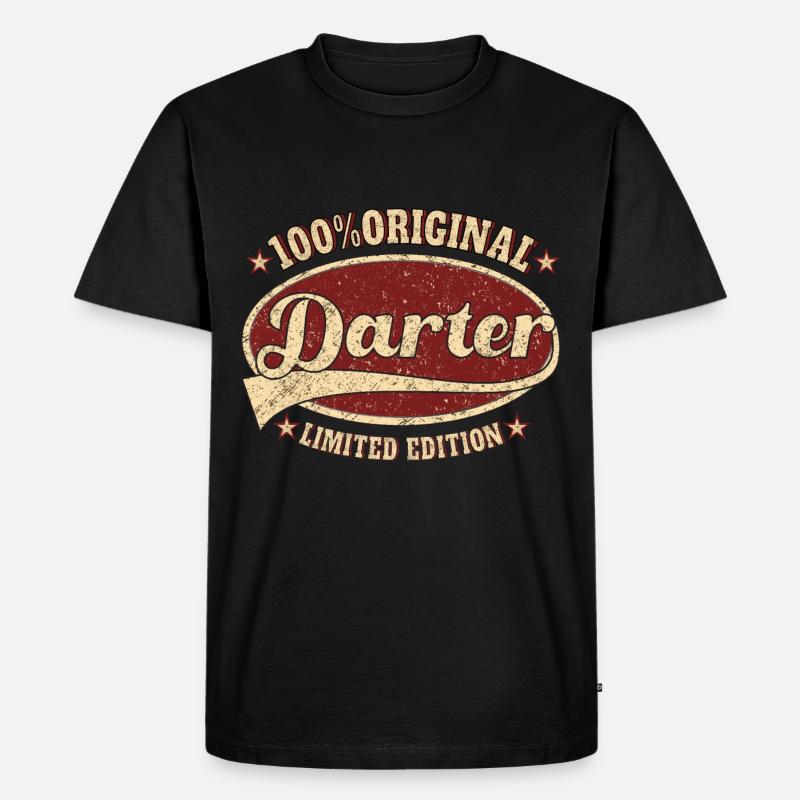 Darter 100% Original - Männer Premium Bio T-Shirt - Schwarz