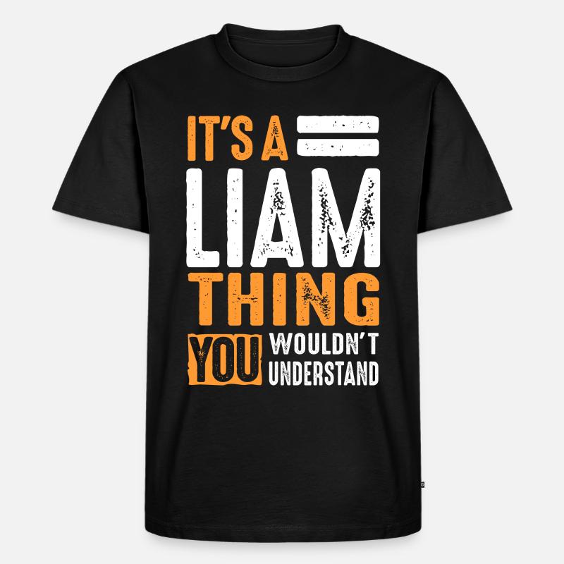 C'est une chose de Liam - T-shirt Premium bio Homme - noir