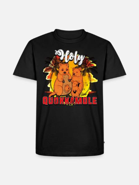 Quokka - Men's Premium Organic T-Shirt - black