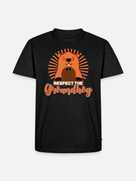 Groundhog Day - Men's Premium Organic T-Shirt - black