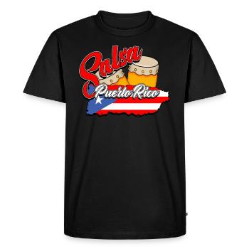 salsa - T-shirt Premium bio Homme - noir - Devant - Nico (187cm)