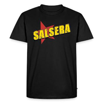 salsa - T-shirt Premium bio Homme - noir - Devant - Nico (187cm)