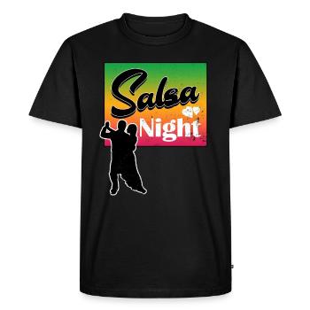 salsa - T-shirt Premium bio Homme - noir - Devant - Nico (187cm)