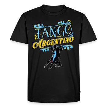 Tango, Tango Tänzer - T-shirt Premium bio Homme - noir - Devant - Nico (187cm)