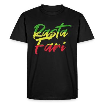 reggae - T-shirt Premium bio Homme - noir - Devant - Nico (187cm)
