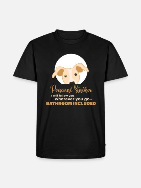 Greyhound, dog , whippet - Men's Premium Organic T-Shirt - black