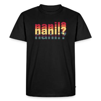 Anime, Anime Manga, Anime Goth - T-shirt Premium bio Homme - noir - Devant - Nico (187cm)