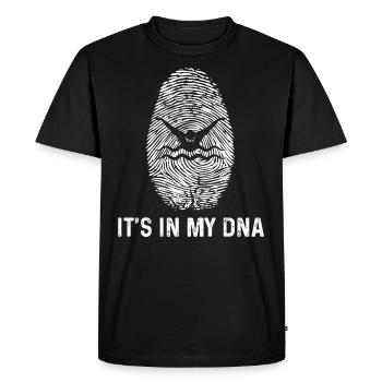It's in my DNA - - Men's Premium Organic T-Shirt - black - Front - Nico (187cm)