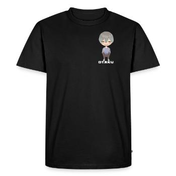 Otaku Anime Garçon - T-shirt Premium bio Homme - noir - Devant - Nico (187cm)