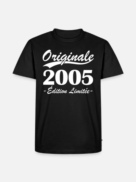 Originale 2005 édition limitée - T-shirt Premium bio Homme - noir